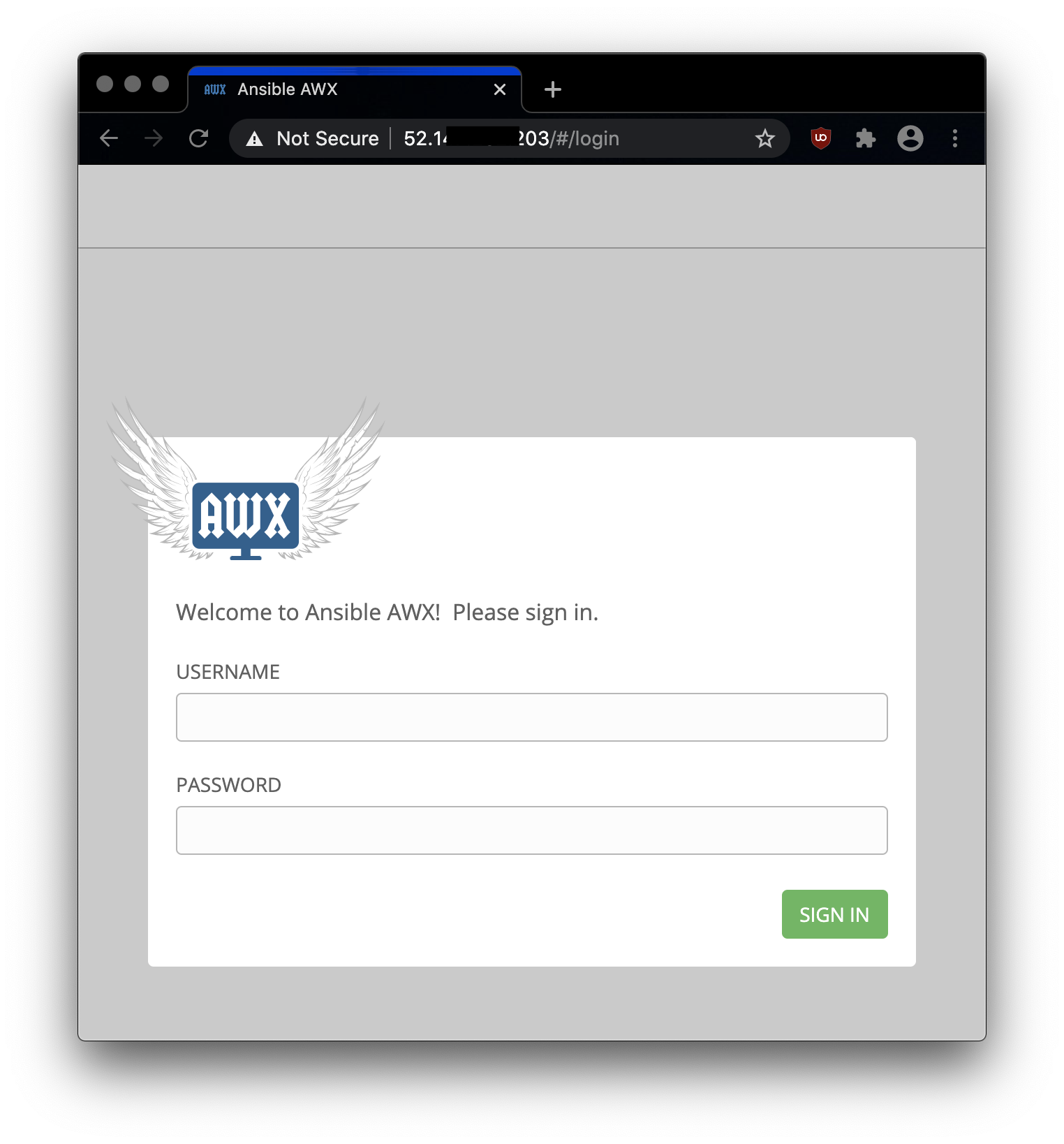 AWX successful install /posts/powershell-awx/images/awx-successful-install.png